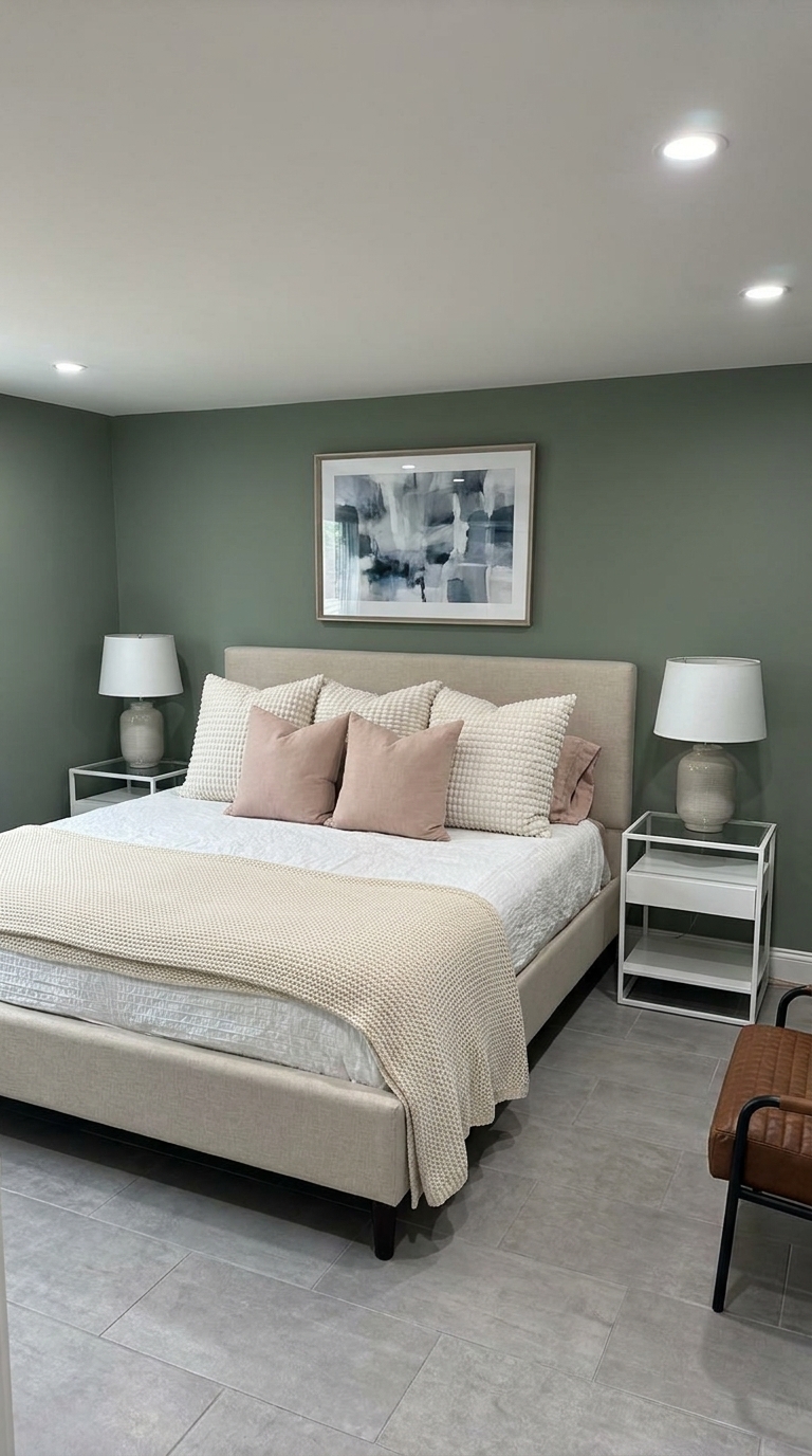 Bright, organized interior